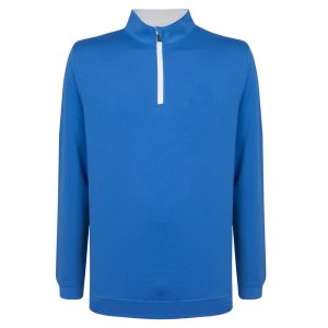 Mens Wick 1/4 Midlayer - Blue