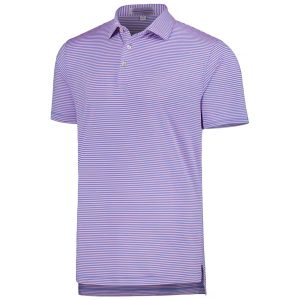 Men's Purple/Blue Hales Performance Jersey Polo