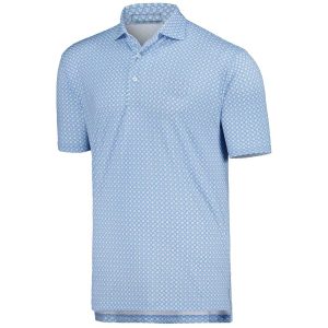 Men's Turtleson Blue/Green Slater Performance Polo