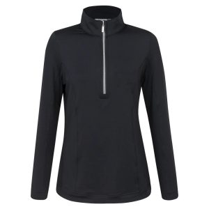 Carina 1/4 Zip Midlayer - Black