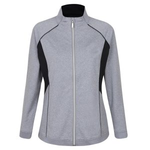 Ladies Bree F/Zip Midlayer - Grey