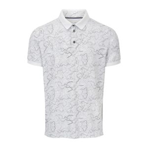 Mens White Polo