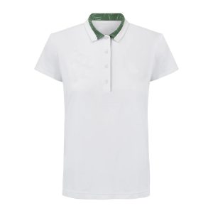 Womens White Polo