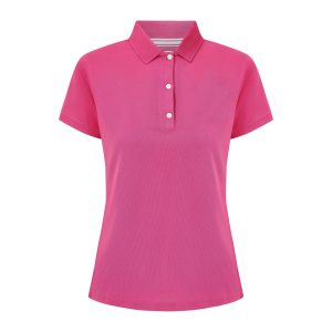 Women's Pink Polo Shirt
