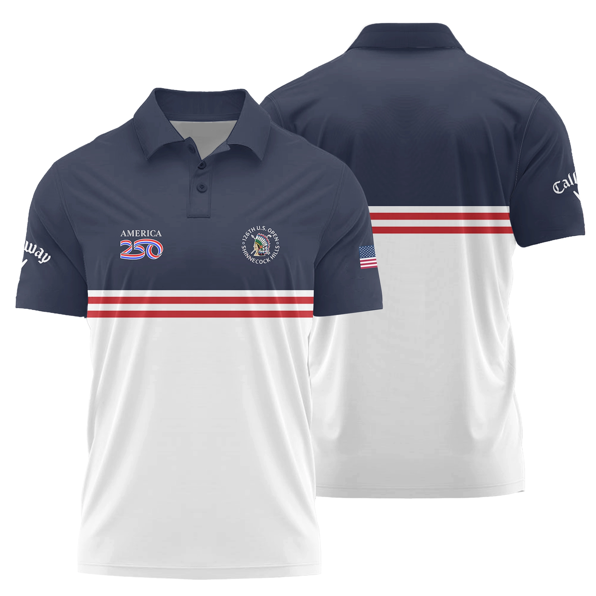 2026 U.S. Open Golf Championship x America’s 250th Anniversary Callaway Luxury Golf Apparel – US74