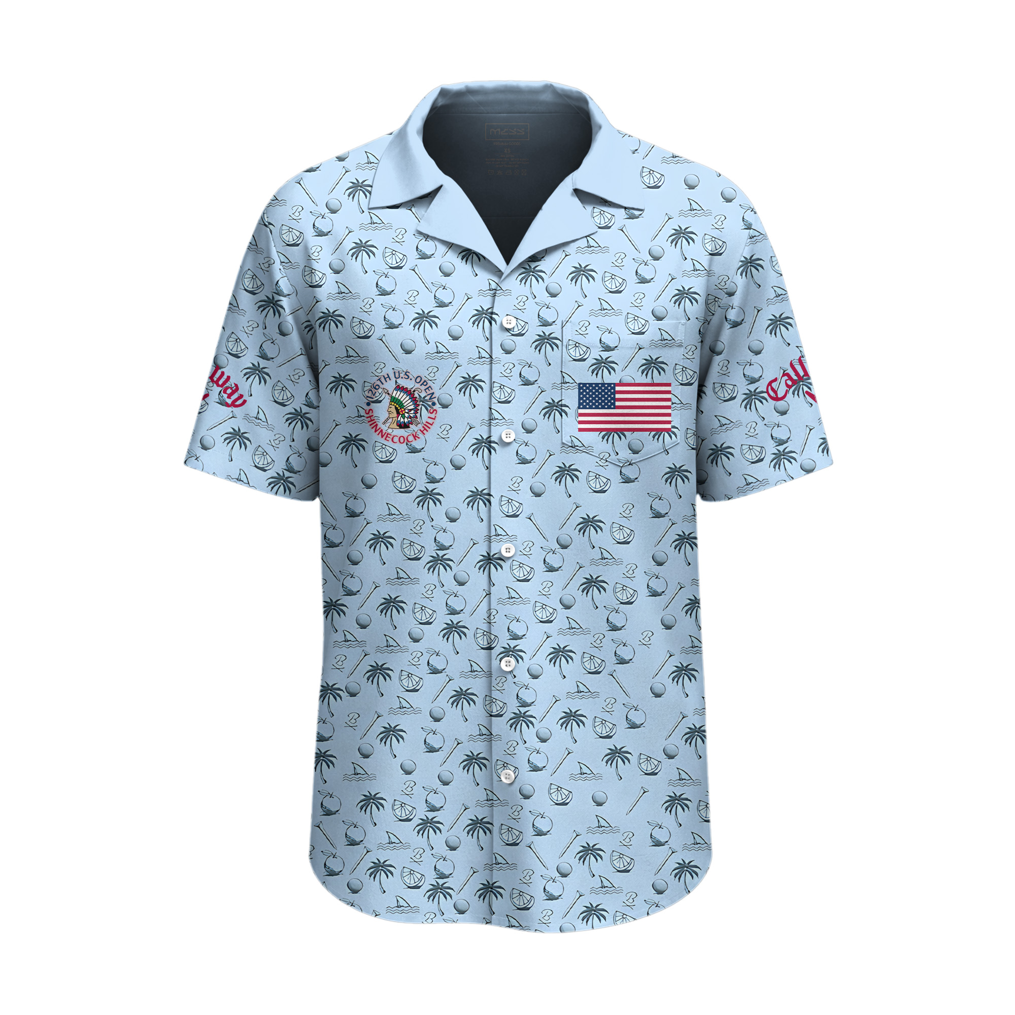 2026 U.S. Open Golf Championship Callaway Luxury Hawaiian shirt – US24 - Image 2