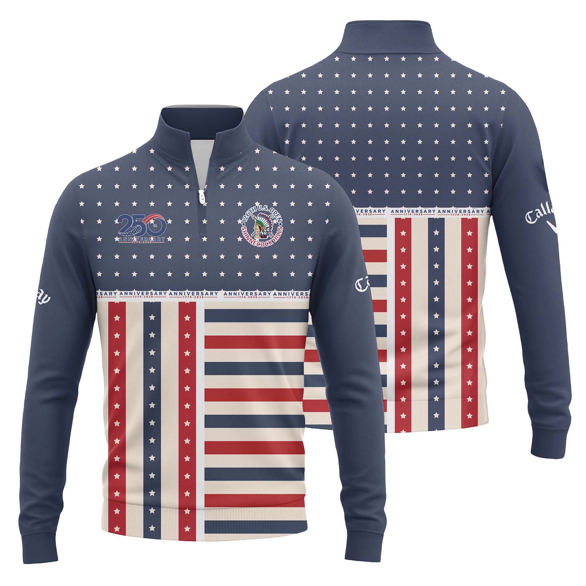 2026 U.S. Open Golf Championship x America’s 250th Anniversary Callaway Luxury Golf Apparel – US109 - Image 2